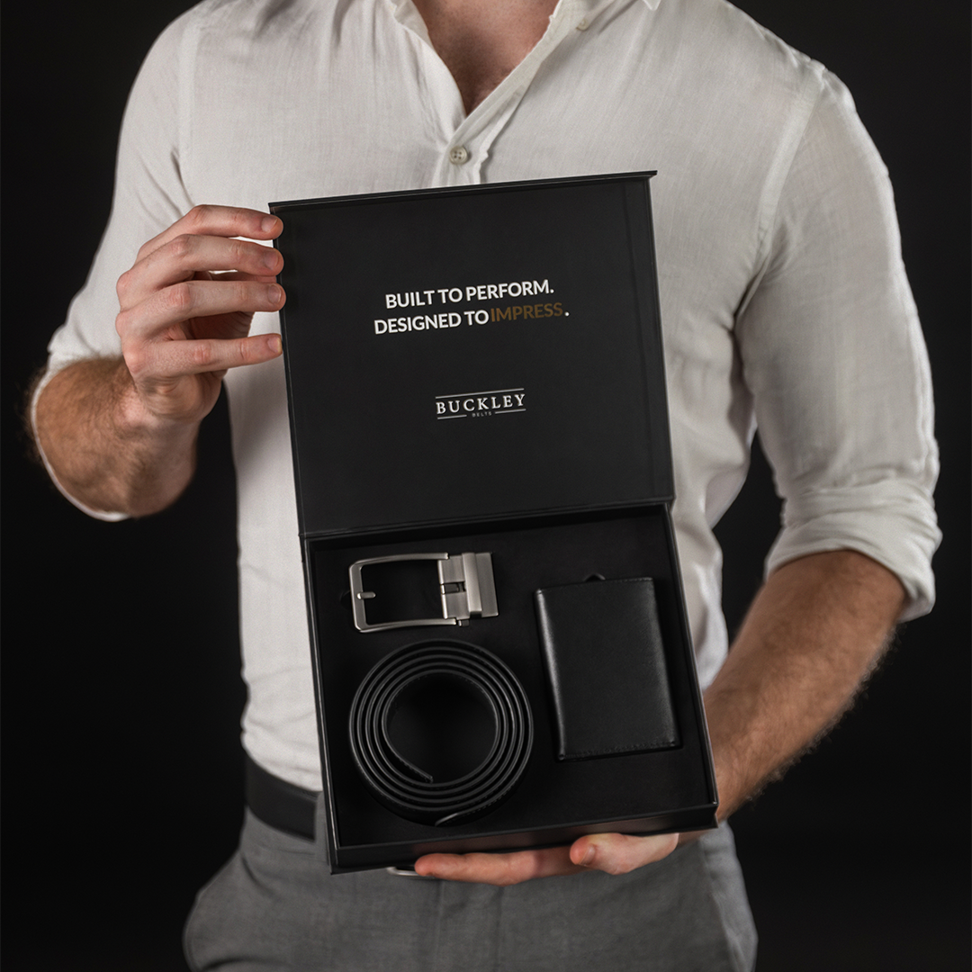 Combo Faurel ceinture + portefeuille en coffret