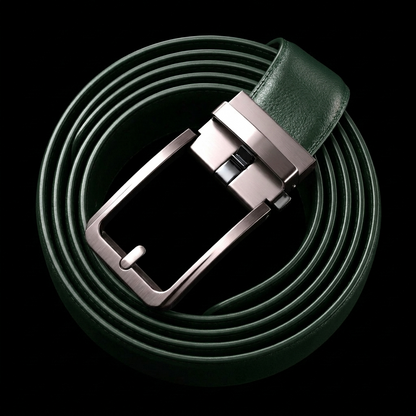 Ceinture Faurel verte enroulée